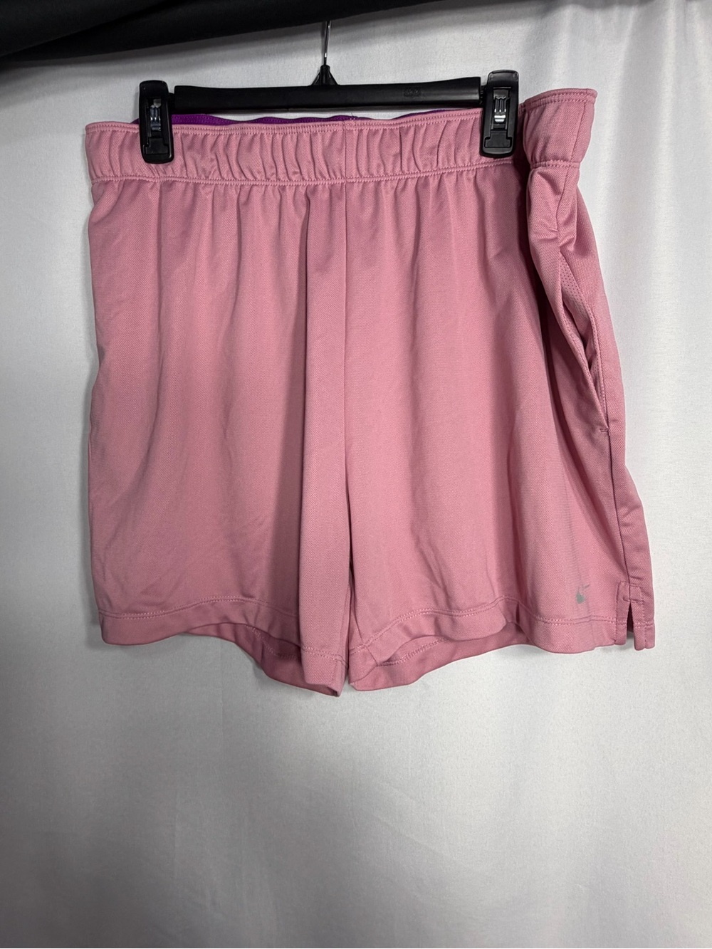 Nike Rose Pink Athletic Shorts with Elastic Waist size XL new w out tags